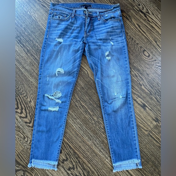 Flying Monkey Distressed Jeans - Picture 1 of 5